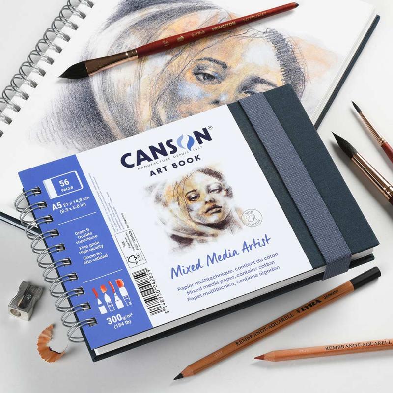 ART BOOK Canson MIXED MEDIA ARTIST